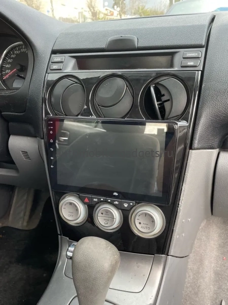 Штатная магнитола Mazda 6 (GG), Atenza 2002-2008 Canbox L-Line 4169-9160 на Android 10 (4G-SIM, 2/32, TS18, DSP, QLed)