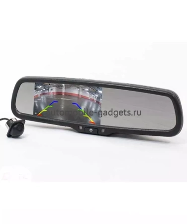 AVS0507DVR + AVS115CPR (#680) Комплект из зеркала с монитором и видеорегистратором и универсальной камеры
