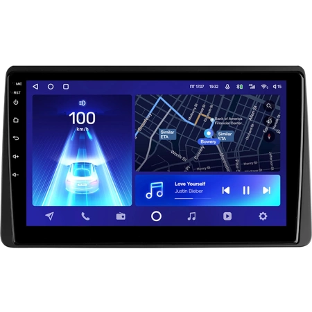 Штатное головное устройство Teyes CC2 PLUS 4/32 10 дюймов RM-10-1470 для Renault Arkana, Duster 2, Master 2019-2024 на Android 10 (4G-SIM, DSP, QLed)
