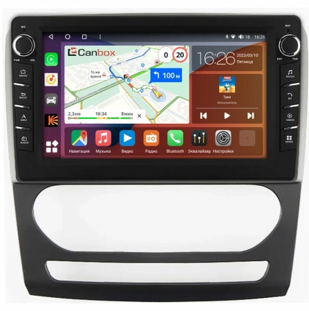 Foton Toano 2023-2024 Canbox M-Line 7835-10-1973 на Android 10 (4G-SIM, 2/32, DSP, QLed) С крутилками