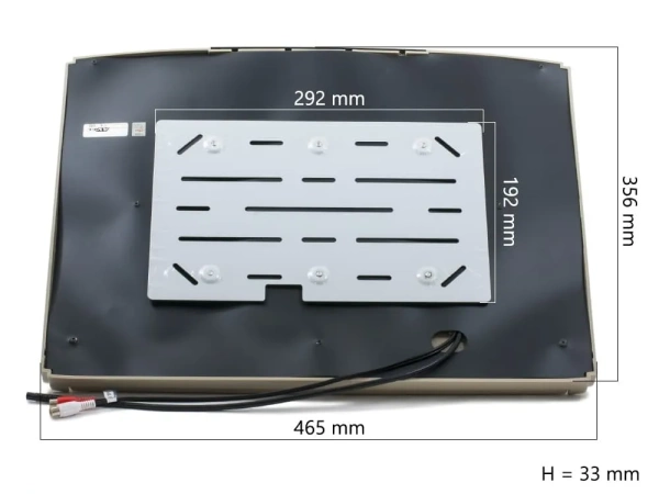Потолочный монитор AVEL AVS1717MBE (серый) 17,3" со встроенным Full HD медиаплеером 