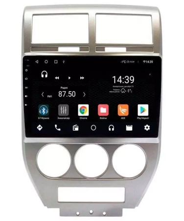 NaviPilot DROID10 ULTRA штатная магнитола для Jeep Compass 2006-2010 на Android 10 с 6Gb, DSP, 4G