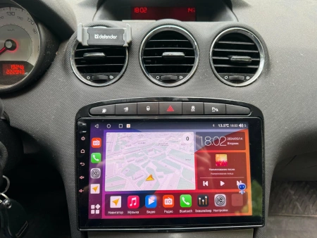 Carmedia OL-9961-PH-9009-12256-TS20 магнитола для Peugeot 308 2008-2014 и 408 2011+ на Android 13 c 12GB, DSP, 4G