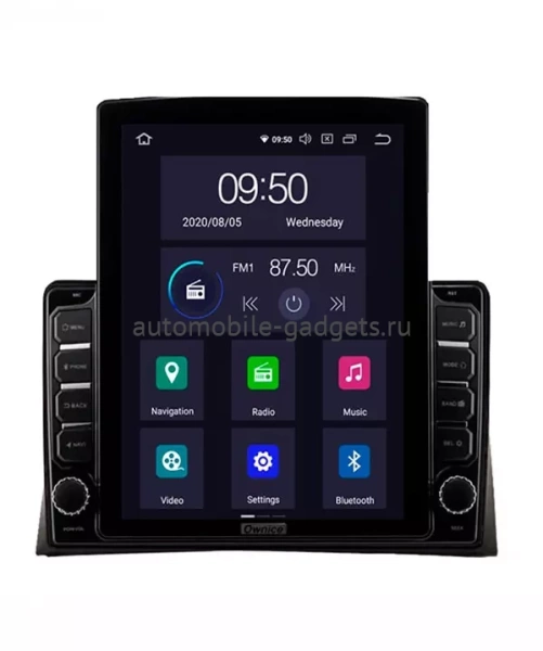 Carmedia OL-9121-12-D ("Тесла-стиль") магнитола для Volkswagen Multivan T5 (2003-2015) на Android 10 с 4Гб и DSP