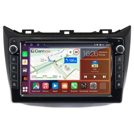 Haima M3 2014-2017 Canbox H-Line 7822-9273 на Android 10 (4G-SIM, 4/32, DSP, IPS) С крутилками