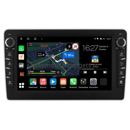 Штатная магнитола Canbox M-Line 7835-10-1111 для Volkswagen Amarok, Golf, Jetta, Passat, Polo, Scirocco, Tiguan, Touran на Android 10 (4G-SIM, 2/32, DSP, QLed) С крутилками
