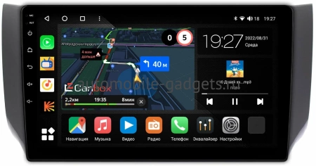 Nissan Sentra 7 (B17), Tiida 2 2012-2019 (для авто с Navi) Canbox M-Line 4543-1046 на Android 10 (4G-SIM, 2/32, DSP, QLed)