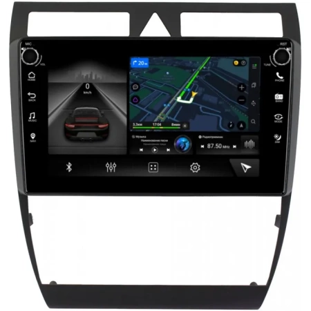 Audi A6 (C5), A6 (C5) Allroad, S6 (C5), RS6 (C5) 1997-2006 Canbox H-Line 7803-9110 Android 10 (4G-SIM, 4/64, DSP, IPS) С крутилками