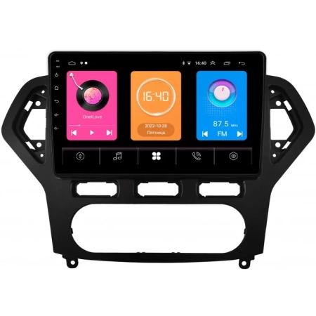 Штатная магнитола OEM RK10-1382 для Ford Mondeo 4 2006-2010 на Android 10 (CarPlay, AHD, 1/32)