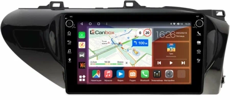 Штатная магнитола Toyota Hilux 8 2015-2024 (руль справа) OEM GT10-2080 2/16 на Android 10 (для авто без магнитолы)
