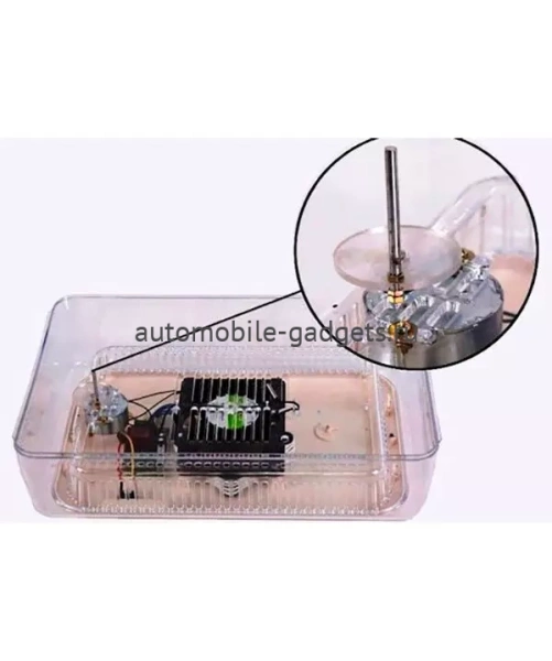 Инкубатор с автоматическим поворотом яиц с термометром и гигрометром Janoel JN24