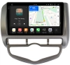 Штатная магнитола Honda Jazz 2001-2008 (с климат-контролем, левый руль) Canbox PRO-Line 2K 4252-9267 на Android 13 (4G-SIM, 8/256, DSP, QLed)