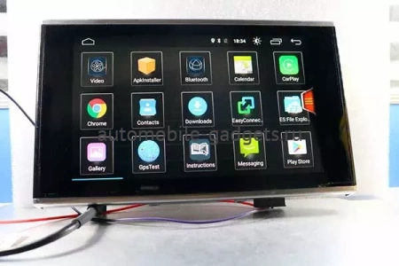 Radiola RDL-1601/1602 монитор взамен штатного 8" экрана Audi A6 2011-2018 С7 на Android 12, 8/128GB, 4G