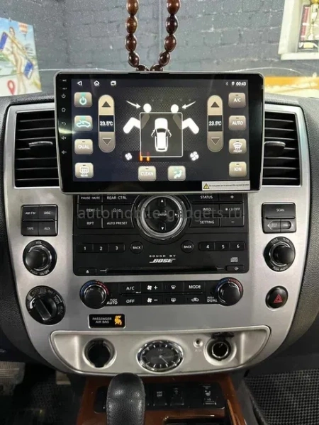 Carmedia HP-I9602-KP-9009-6128-TS20 штатная магнитола для Nissan Armada 2007-2016, Infiniti QX56 2007-2010 на Android 14 c 6GB, DSP, 4G
