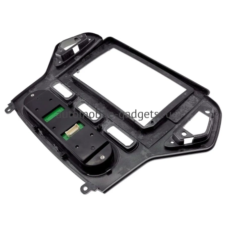 Штатная магнитола Ford Mondeo 4 2006-2010 (серебро, Тип 1) Canbox Logic-i3 5722-1016 встроенный климат на Android 11 (4G-SIM, 4/64, DSP, 360, QLed)