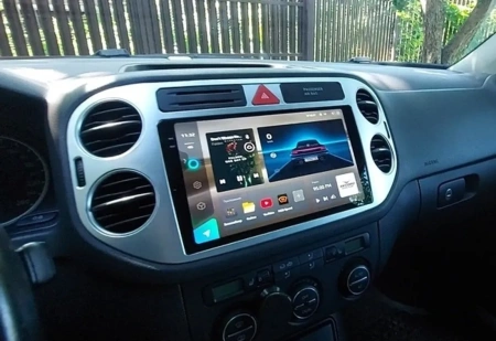 Штатная магнитола Canbox EVO 2K 5815-9048 для Volkswagen Golf Plus, Tiguan 2007-2011 на Android 14 (4G-SIM, 6/128, DSP, QLed, AI, 360)
