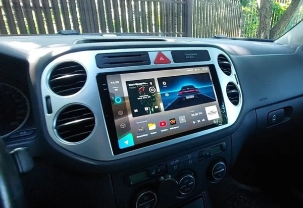 Штатная магнитола Canbox EVO 5810-9048 для Volkswagen Golf Plus, Tiguan 2007-2011 на Android 14 (4G-SIM, 4/64, DSP, QLed, AI, 360)