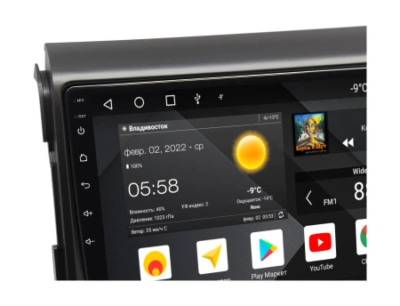 Штатная магнитола Ford F150/Raptor 2008 - 2014 Wide Media MT9331QT-2/32 авто с климат-контролем