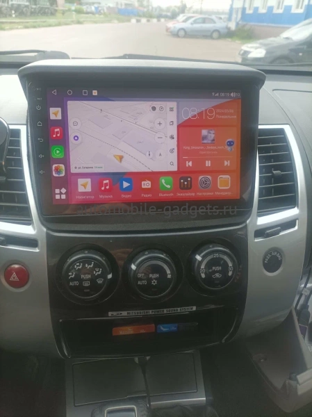Mitsubishi L200 4, Pajero Sport 2 2008-2016 Canbox M-Line 4544-9057 на Android 10 (4G-SIM, 2/32, DSP, QLed)