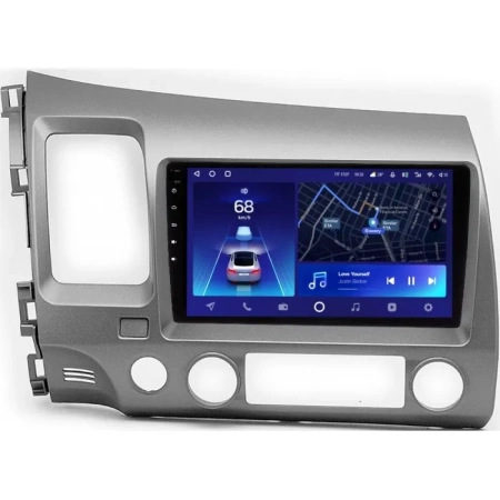Штатное головное устройство Honda Civic 8 4D 2005-2012 (левый руль, седан) Teyes CC2 PLUS 4/32 9 дюймов RM-9-1061 на Android 10 (4G-SIM, DSP, QLed)