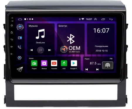 Штатная магнитола Toyota Land Cruiser 200 2015-2021 Canbox GT9-9047 2/32 Android 10 (IPS, DSP, CarPlay)