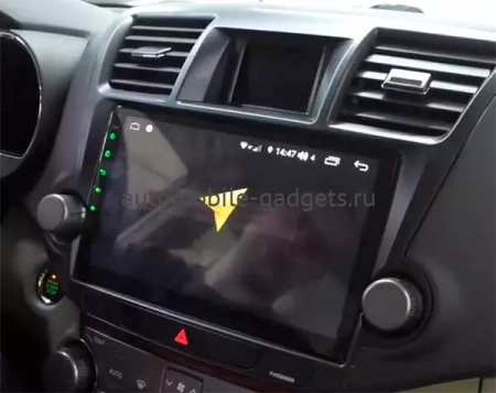 FarCar D035M штатная магнитола для Toyota Highlander (2007-2014) на Android 8.1 c 1GB оперативной памяти
