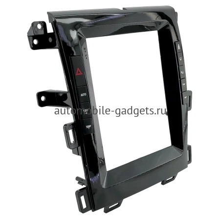 Штатное головное устройство Ford Edge 2010-2014 (глянцевая) Canbox PRO-Line (Tesla style) 9.7 дюймов 8/256 7883-1312-169 на Android 13 (4G-SIM, DSP, QLed)
