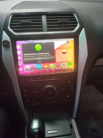 Штатная магнитола Ford Explorer 5 2010-2019 (для любой комплектации) Canbox EVO 2K 5819-10-1364 на Android 14 (4G-SIM, 8/256, DSP, QLed, AI, 360)