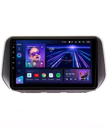 Штатное головное устройство Teyes CC3 4/32 10 дюймов RM-10-1137 для Hyundai Santa Fe 4 2018-2021 на Android 10 (4G-SIM, DSP, QLed)
