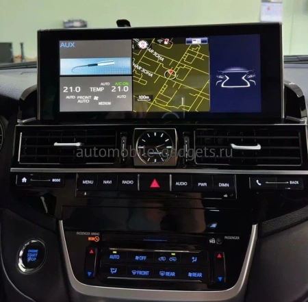 Kuberg BNR-16LCHMEG Штатная магнитола для Toyota Land Cruiser 200 2015-2021 (отдельный экран климата) на Android 13 c 8GB, DSP, 4G