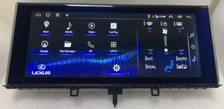 Radiola RDL-LEX-LX16 монитор 12.3" для Lexus LX570 2016+ и LX450d на Android 13, 8/128GB, CarPlay, 4G