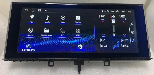 Parafar PF571 монитор 12.3" для Lexus LX570 2016+ и LX450d на Android 13, 8/128GB, CarPlay, 4G