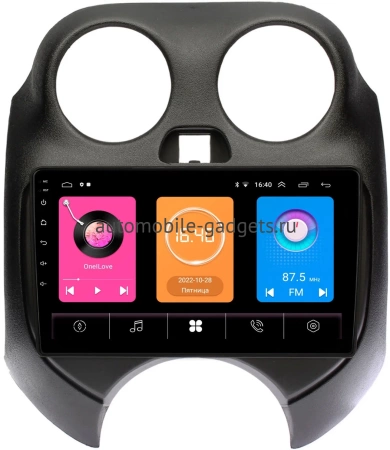 Nissan March (K13) 2010-2013 OEM RK9-9100 на Android 10 (CarPlay, AHD, 1/32)