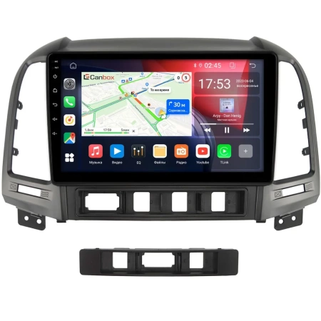 Hyundai Santa Fe 2 2005-2012 Canbox GT9-9052 2/32 Android 10 (IPS, DSP, CarPlay)