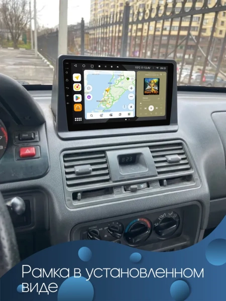 Штатная магнитола Canbox EVO 2K 5833-9-0130 для Mitsubishi Pajero 2 1991-2004 (взамен верхнего БК) на Android 14 (4G-SIM, 16/512, DSP, QLed, AI, 360)
