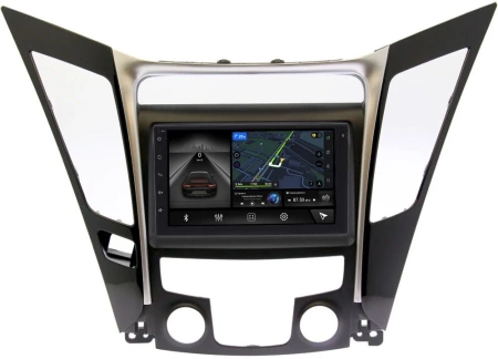 Магнитола в штатное место 2 din Hyundai Sonata VI (YF) 2009-2014 Canbox M-Line 9863-RP-HDSNE-104 на Android 10 (4G-SIM, 2/32, DSP)