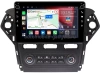 Штатная магнитола Ford Mondeo 4 2010-2014 (черная, Тип 1) Canbox H-Line 7808-1018 встроенный климат на Android 10 (4G-SIM, 6/128, DSP, QLed) С крутилками