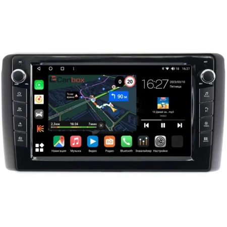 Штатная магнитола Nissan Leaf 2010-2017 Canbox M-Line 7821-9-NI127N Android 10 (4G-SIM, 2/32, DSP, IPS) С крутилками