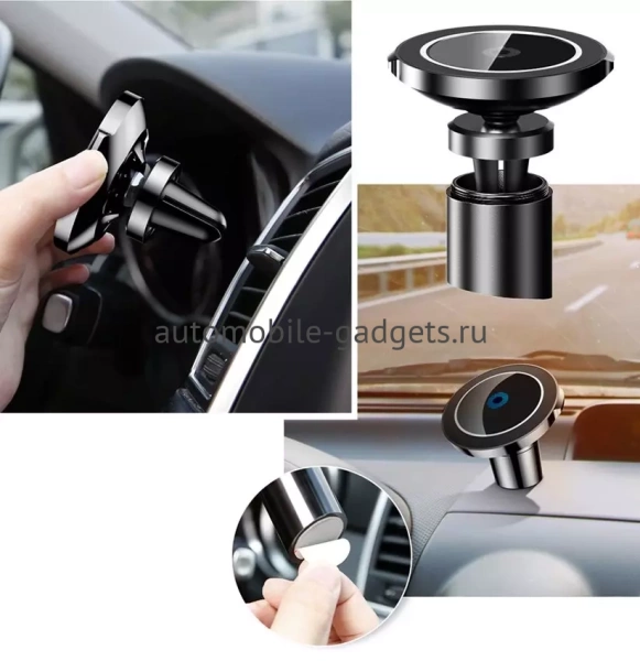 Baseus Big Ears Car Mount Wireless Charger WXER-01 держатель + Беспроводное зарядное устройство