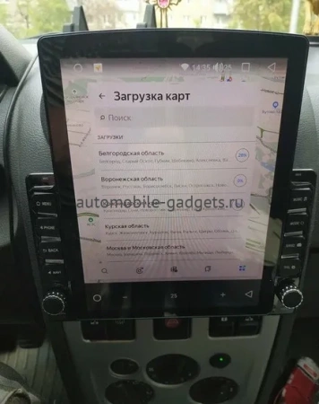 Renault Logan 2004-2009 Canbox M-Line 5610-9-674 на Android 10 (4G-SIM, 2/32, DSP, QLed, Tesla)