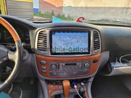 Carmedia SF-1698-2-RZ-PH-1010-12256-TS20 штатная магнитола для Toyota Land Cruiser 100, Lexus LX 470 (2002-2007) на Android 13 c 12GB, DSP, 4G