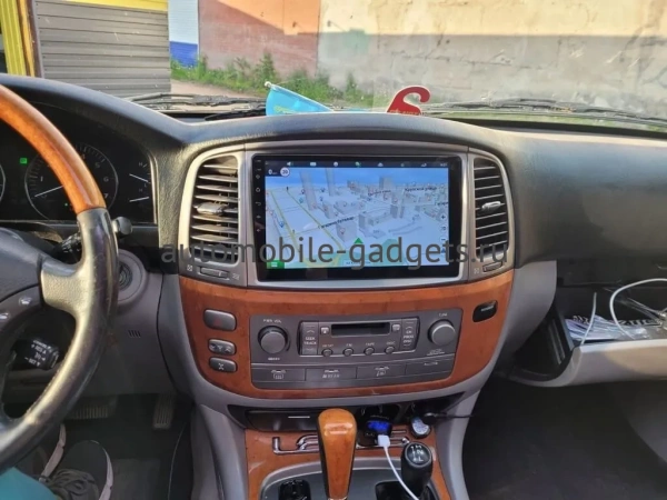 Carmedia SF-1698-2-RZ-PH-1010-12256-TS20 штатная магнитола для Toyota Land Cruiser 100, Lexus LX 470 (2002-2007) на Android 13 c 12GB, DSP, 4G