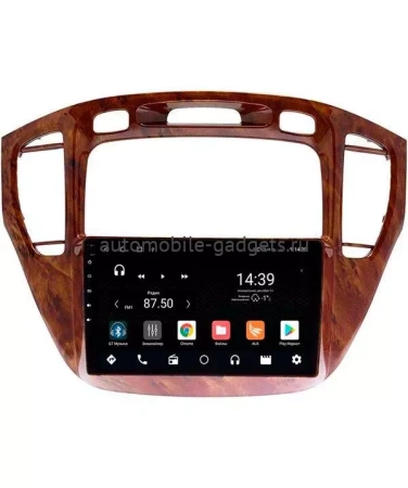 NaviPilot DROID10M штатная магнитола для Toyota Highlander (U20) 2001-2007 (Орех) на Android 10 с 4Gb, DSP, 4G