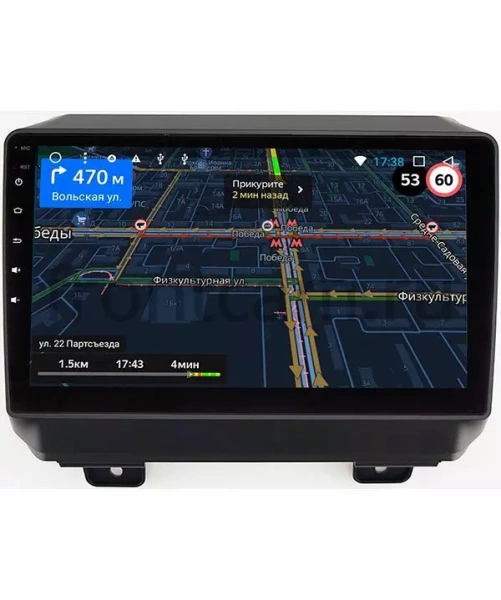 Штатная магнитола OEM RK9-327 для Jeep Wrangler 4 (JL) 2017-2023 на Android 10 (CarPlay, AHD, 1/32)