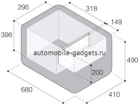 Vitrifrigo VF45P компрессорный автохолодильник (45л) 12/24/220В