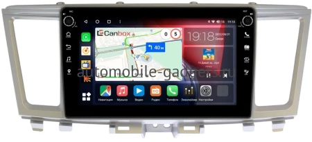 Infiniti QX60, JX35 2012-2016 Canbox M-Line 7801-9-002 на Android 10 (4G-SIM, 2/32, DSP, IPS) С крутилками