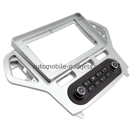 Штатная магнитола Ford Mondeo 4 2006-2010 (серебро, Тип 1) Canbox Logic-i3 5722-1016 встроенный климат на Android 11 (4G-SIM, 4/64, DSP, 360, QLed)