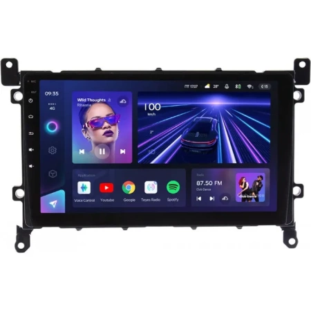Штатное головное устройство Toyota Prius 4 (XW50) 2018-2023 Teyes CC3 4/32 9 дюймов RM-9-TO380N на Android 10 (4G-SIM, DSP, QLed)
