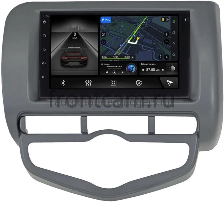 Магнитола в штатное место 2 din Honda Jazz I 2001-2008 (с климатом) (левый руль) Canbox L-Line 4476-RP-11-385-259 на Android 10 (4G-SIM, 3/32, TS18, DSP, QLed)