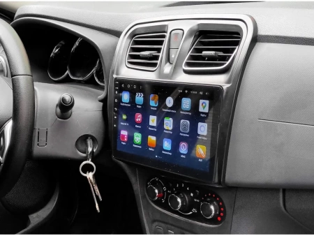 FarCar S500 BM3051M 2K штатная магнитола для Renault Logan, Sandero 2013+ на Android 14 c 4Gb, DSP, 4G